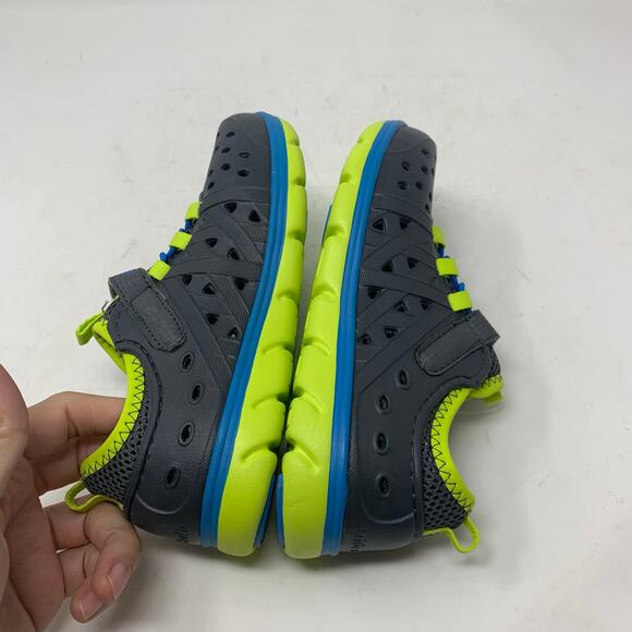 Stride Rite Toddler Boys 13 Made 2 Play Phibian Sneakers Sandals Shoes Navy Blue - Picture 7 of 9